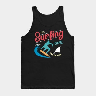 Colorful Surfer Logo Tank Top